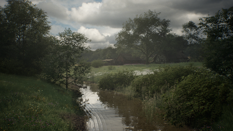 Chronicles: Medieval battlefield landscape showing strategic terrain, Q1 2026 release